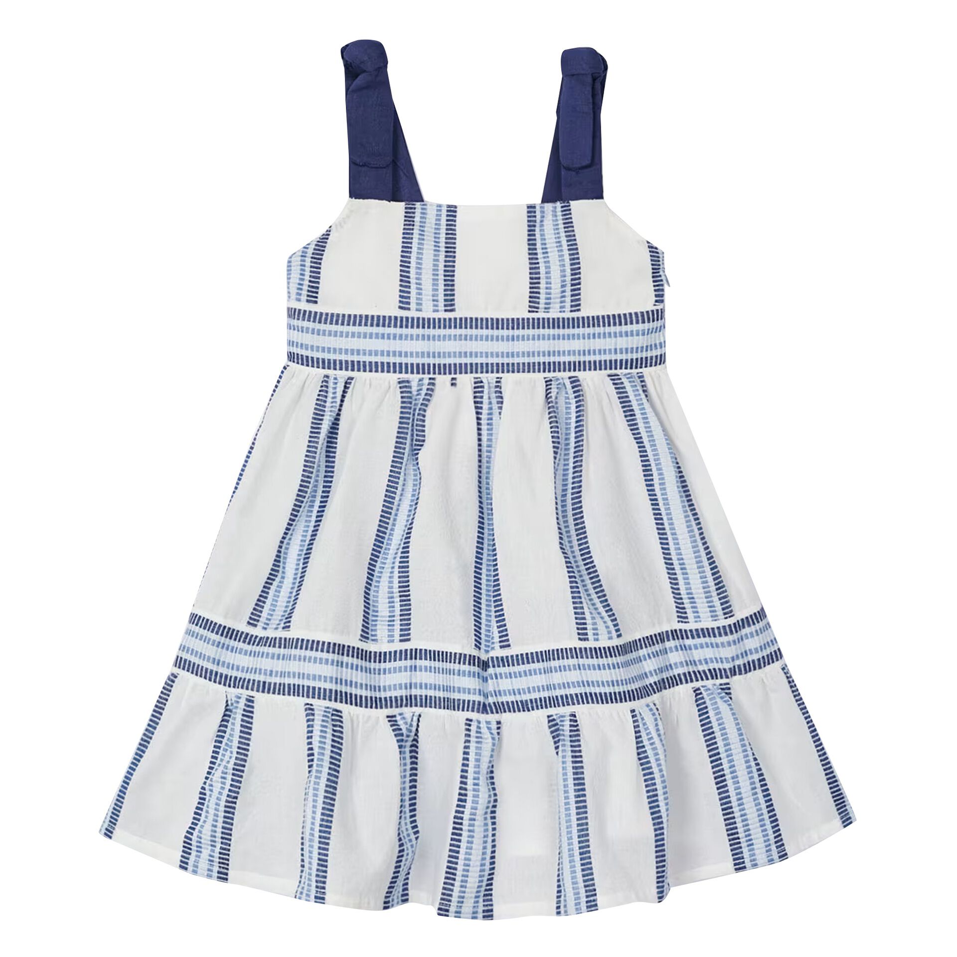 Mayoral striped dress cheap