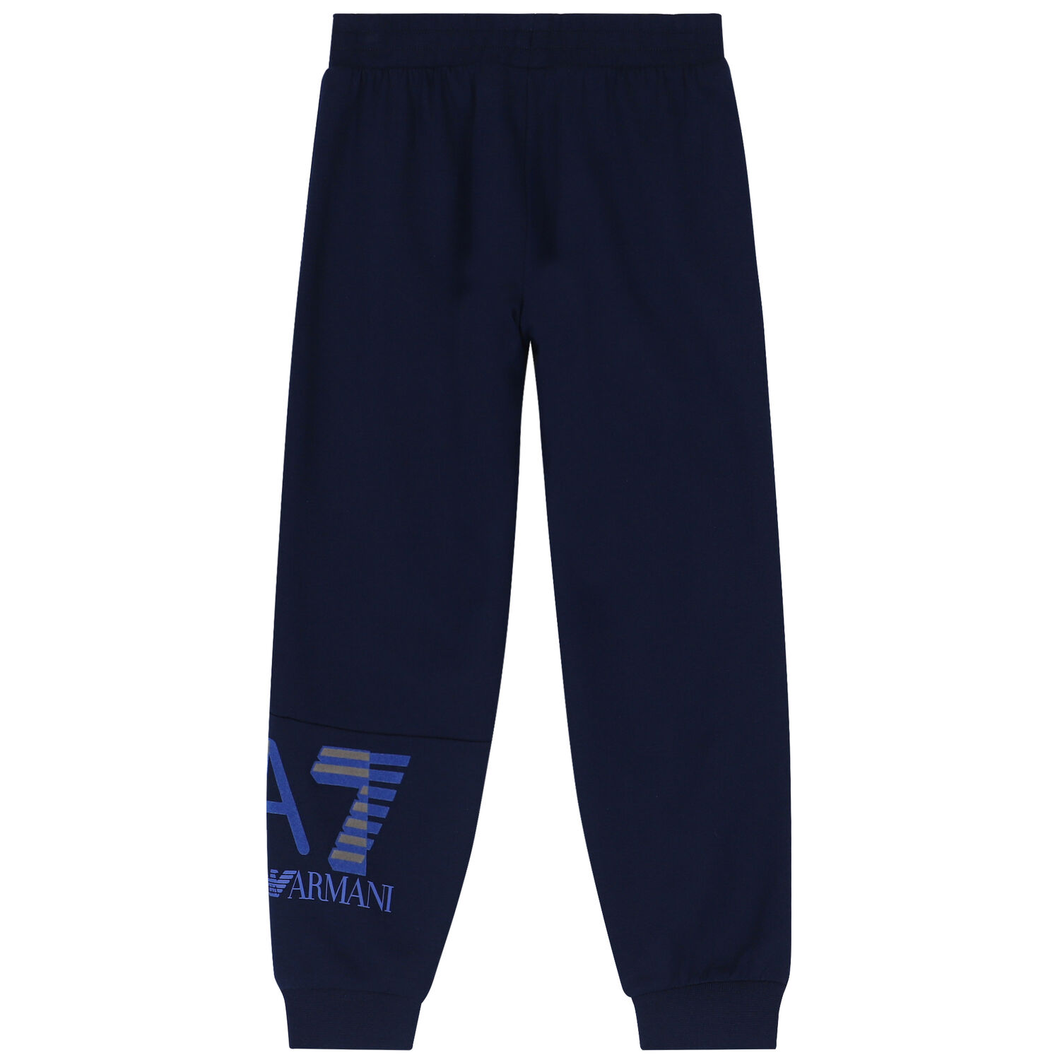 Boys Navy Blue Logo Joggers, 1, hi-res image number null