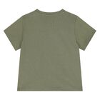 Younger Boys Green Logo T-Shirt, 1, hi-res