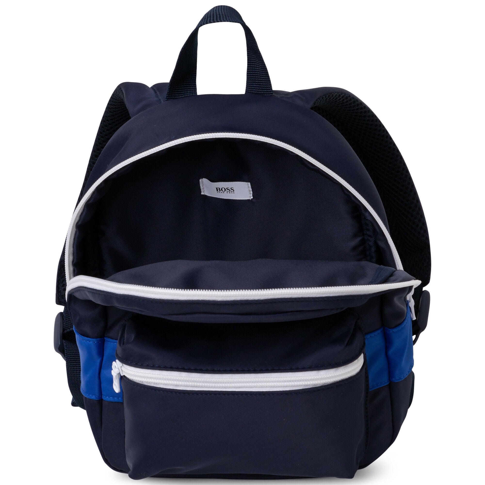 BOSS Navy Blue Logo Backpack | Junior Couture Australia
