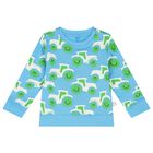 Younger Boys Blue Tractor Logo Sweatshirt, 1, hi-res