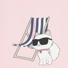 Girls Pink Choupette T-Shirt, 2, hi-res