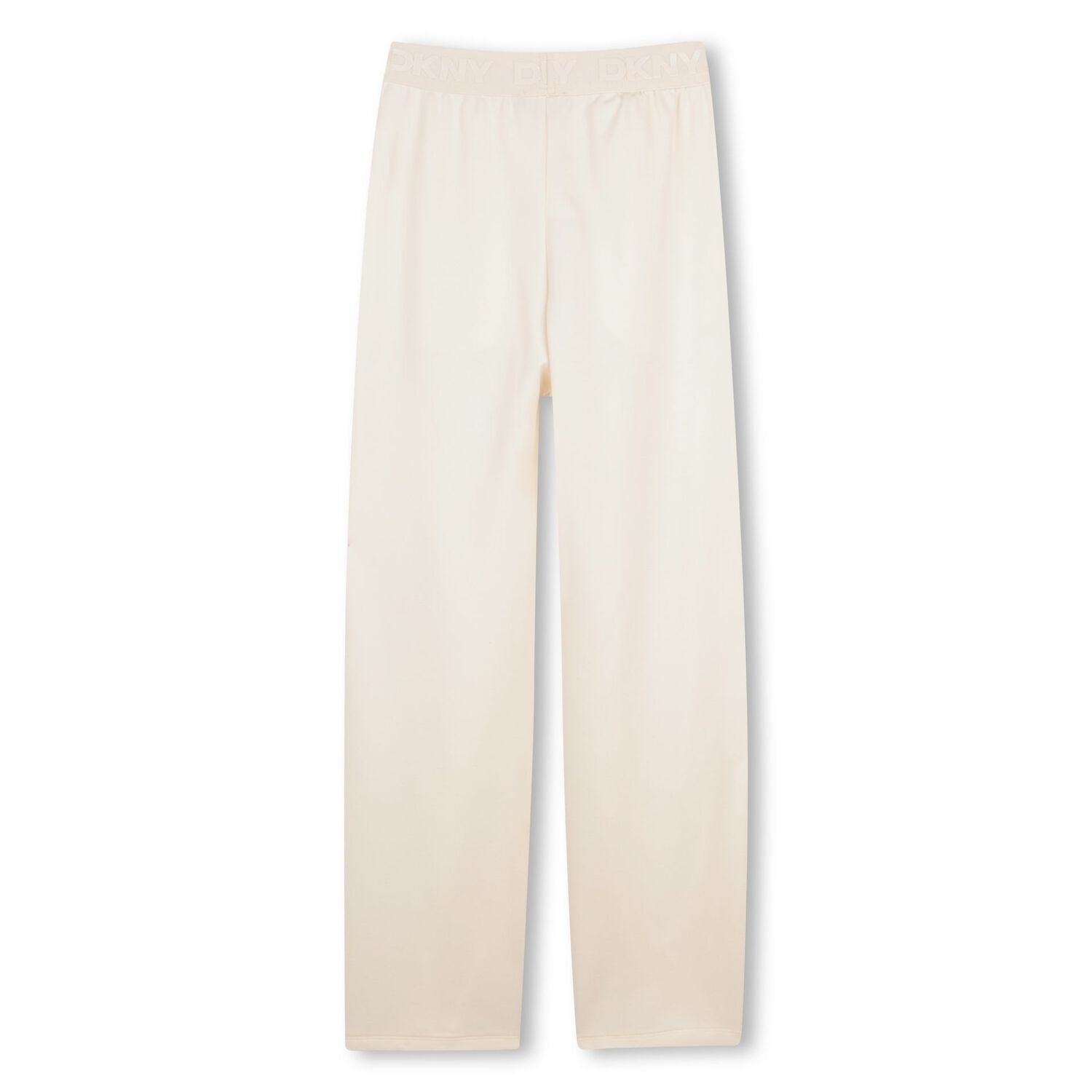 Girls Ivory Logo Trousers, 2, hi-res