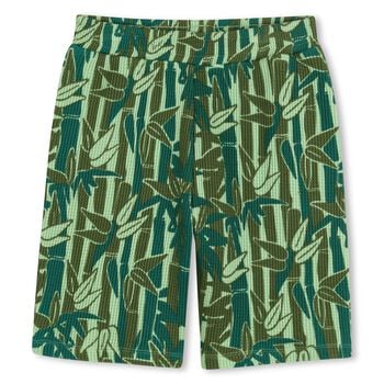 Boys Green Bamboo Shorts