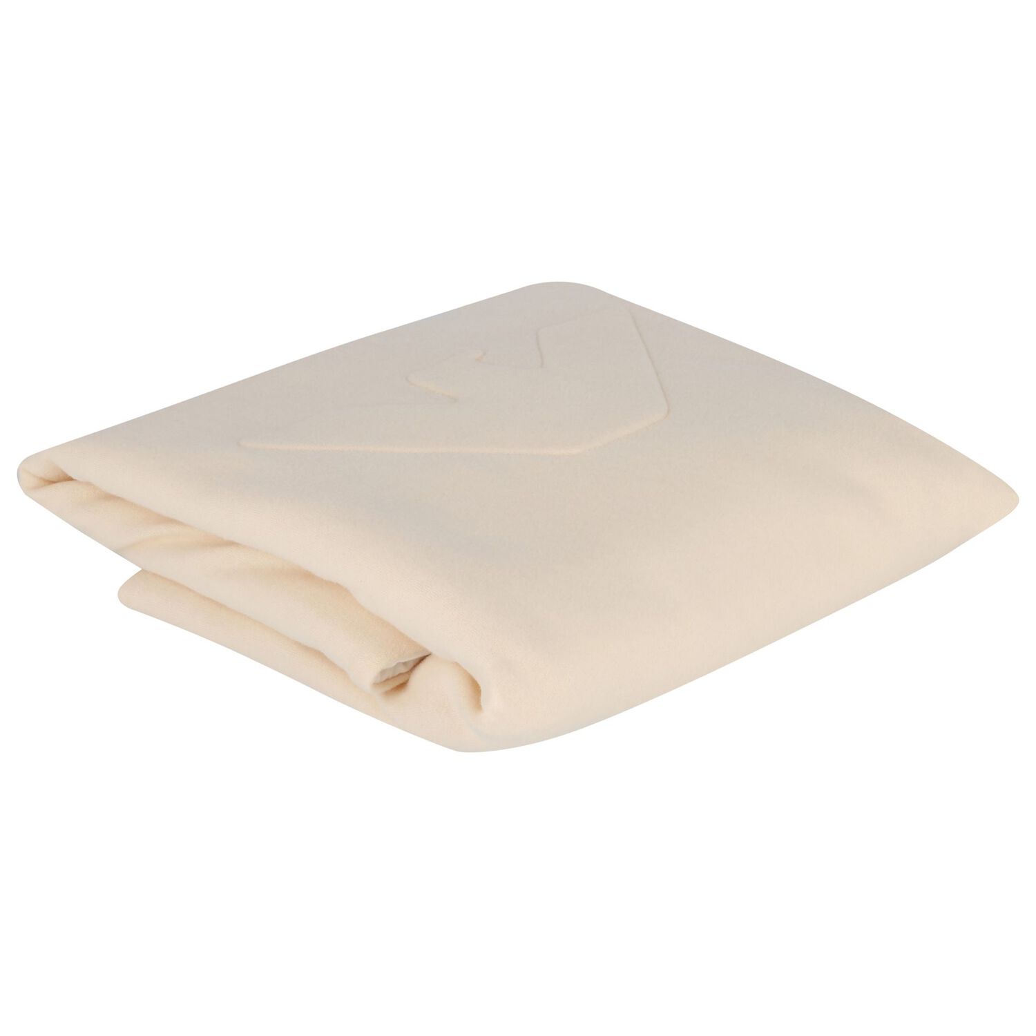 Ivory Fleece Eagle Logo Baby Blanket, 1, hi-res image number null