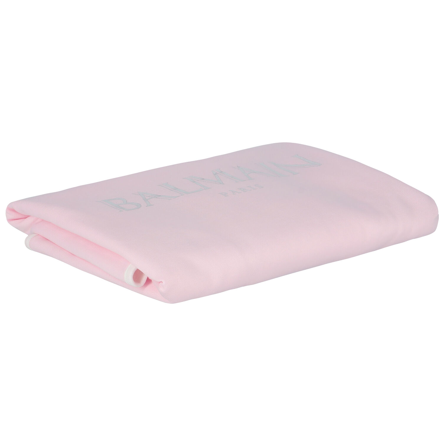 Baby Girls Pink & White Logo Baby Blanket, 1, hi-res image number null
