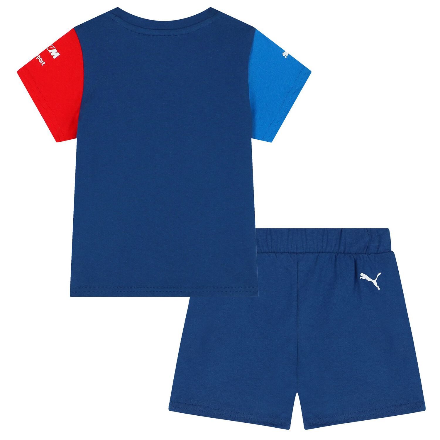 Boys Blue Logo Shorts Set, 2, hi-res image number null