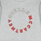 Younger Boys Grey Logo Sweatshirt, 1, hi-res