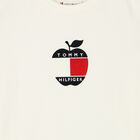 Ivory Apple Logo T-Shirt, 1, hi-res