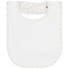 White & Beige Logo Babygrow Set, 1, hi-res