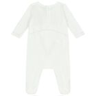 White Logo Babygrow Gift Set, 1, hi-res