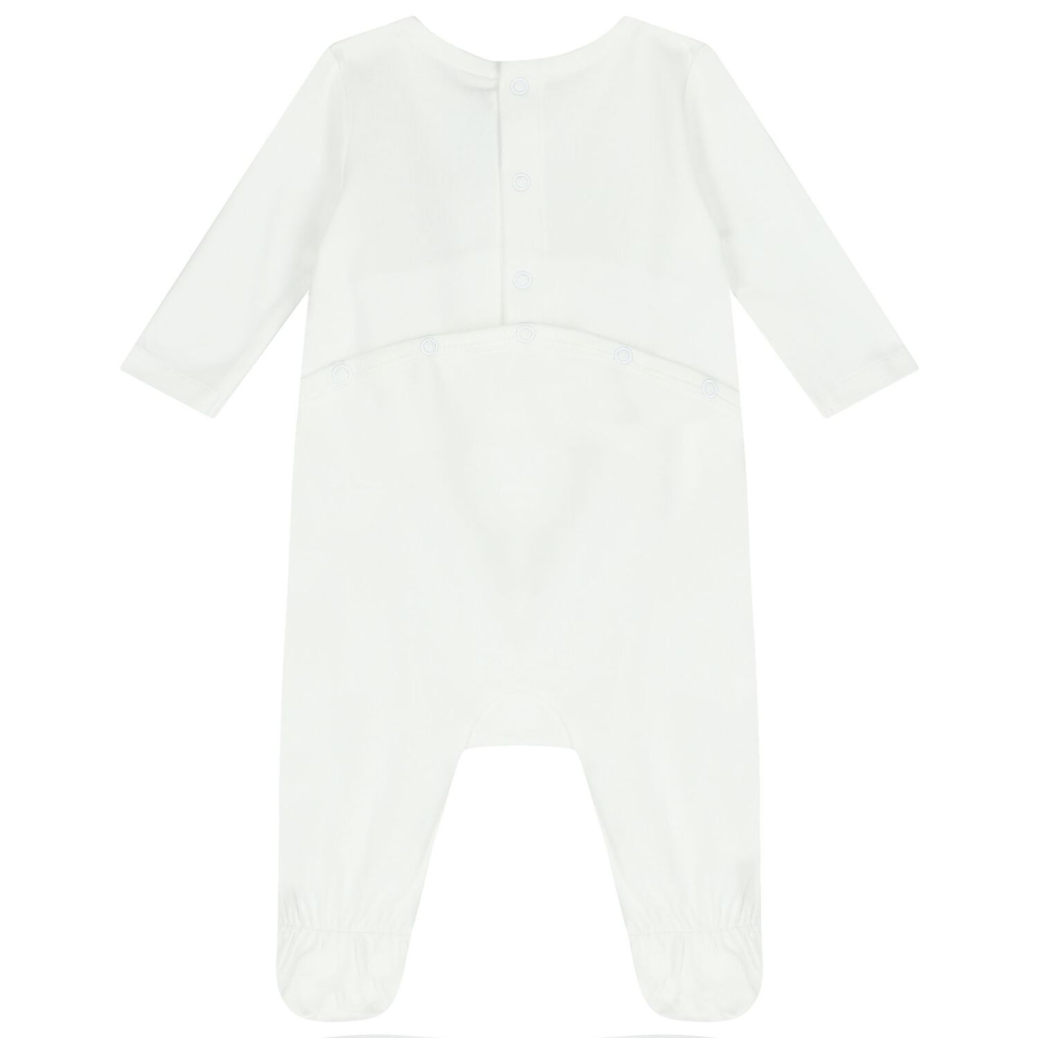 White Logo Babygrow Gift Set, 1, hi-res