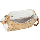 شنطة مواليد بطبعة خريطة باللون الأبيض والبيج للأطفال  , 1, hi-res