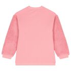 Girls Pink Floral & Fleece Leggings Set, 1, hi-res