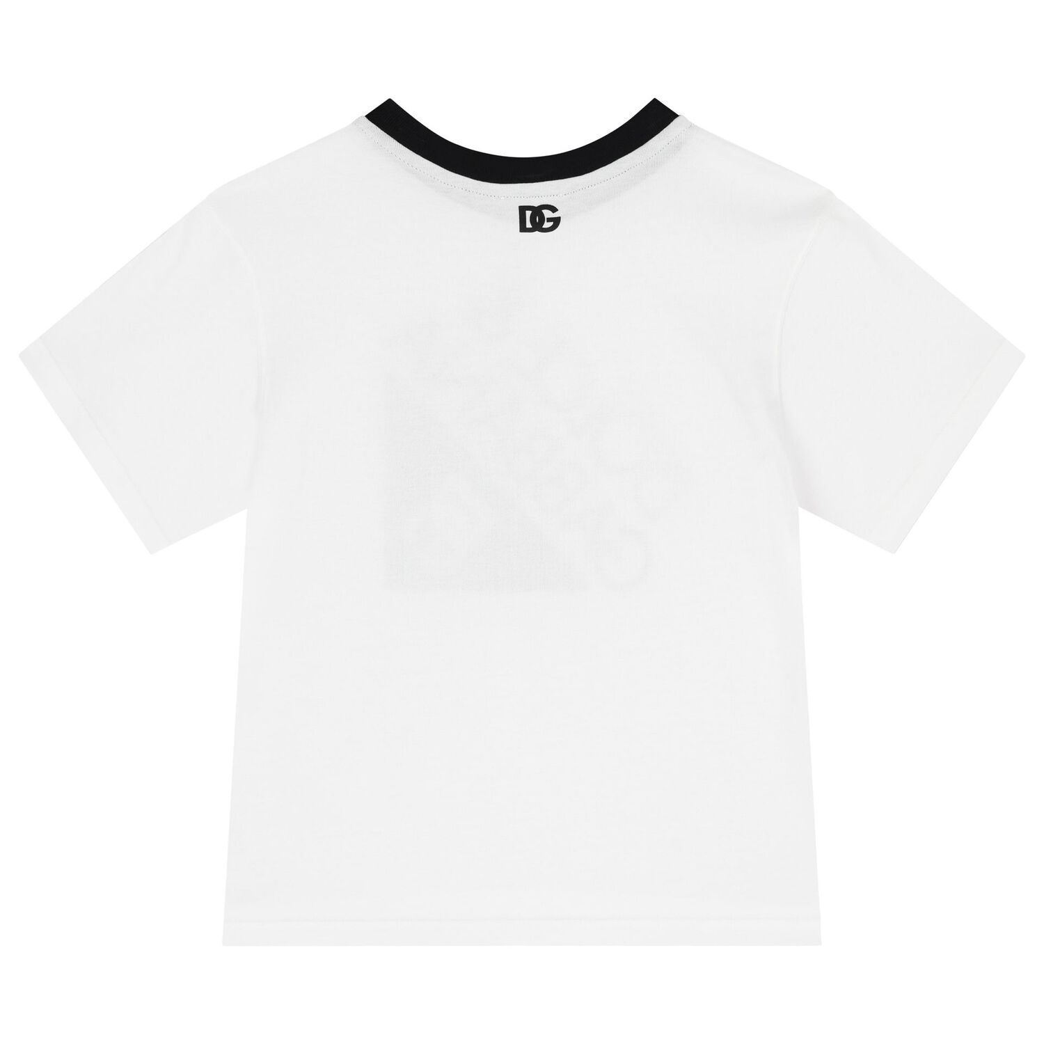 Boys White Logo T-Shirt, 1, hi-res
