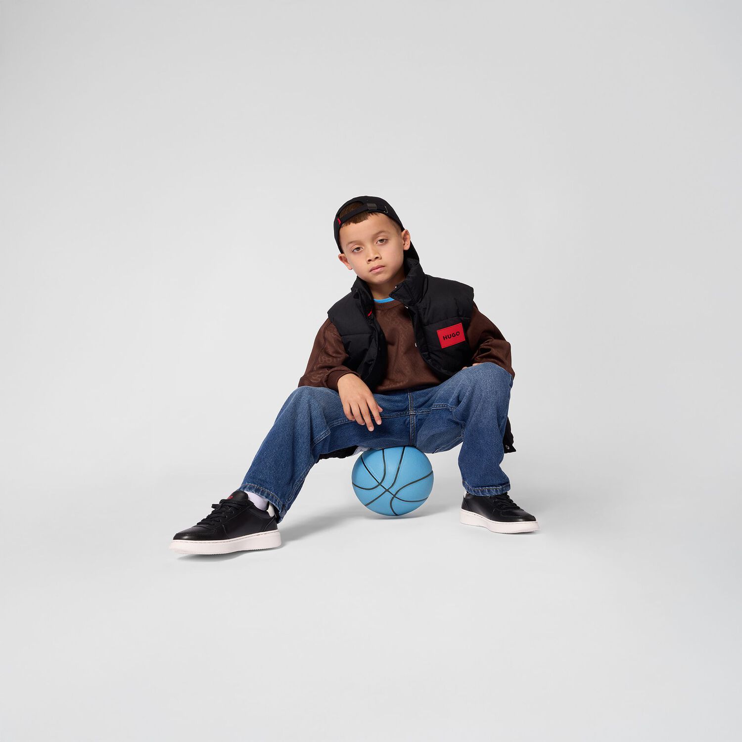 Boys Blue Denim Jeans, 1, hi-res