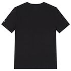 Boys Black Jordan T-Shirt, 1, hi-res
