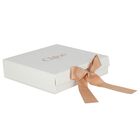 Beige Knit Logo Baby Blanket , 1, hi-res