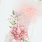 Baby Girls White Floral Bodysuit Dress, 1, hi-res