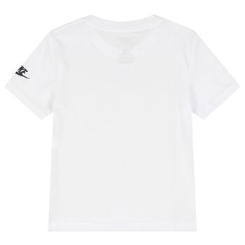 Boys White Logo T-Shirt