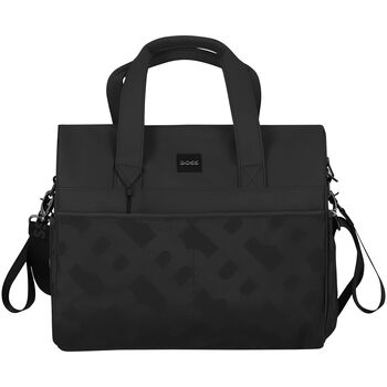 Black Logo Baby Changing Bag