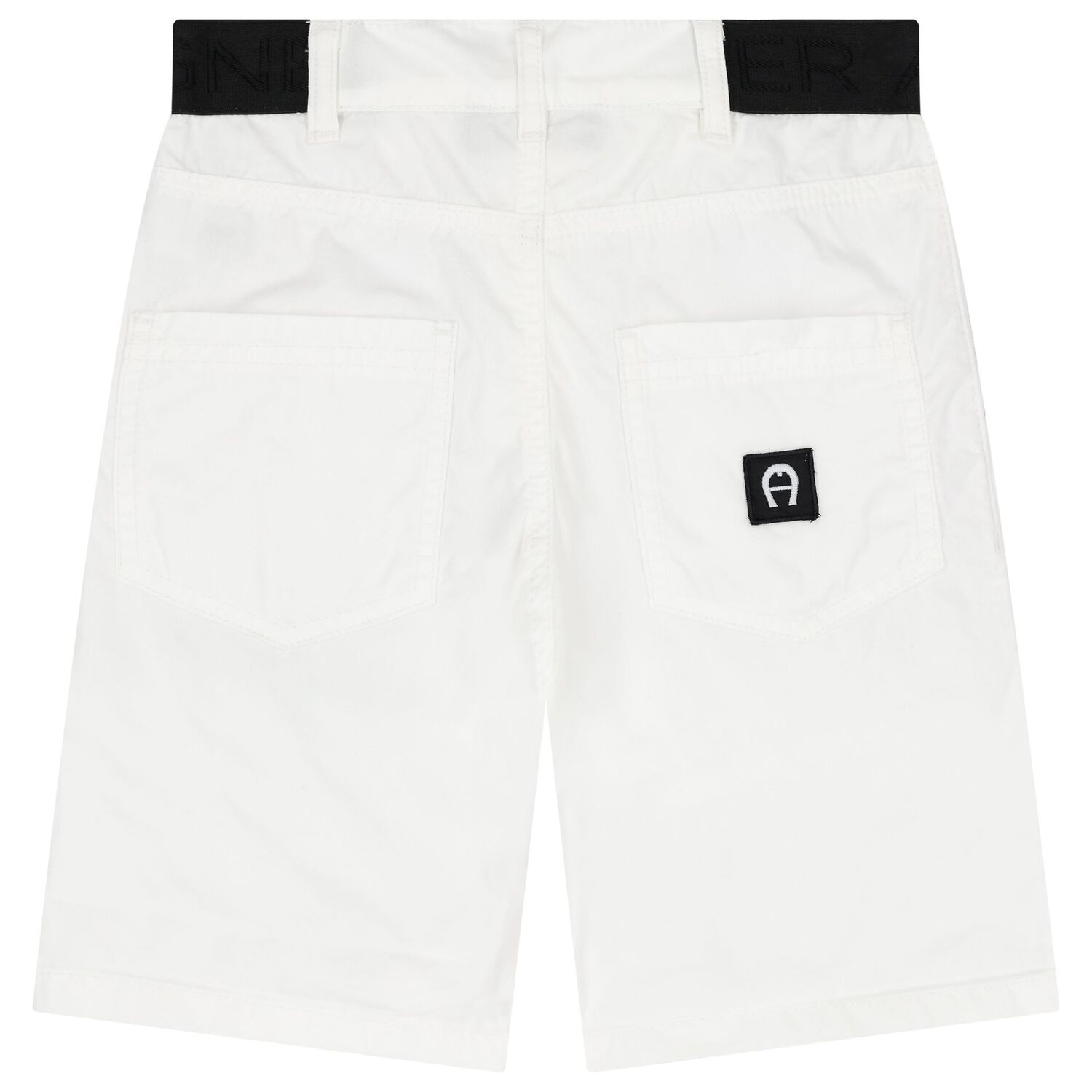 Boys White Logo Shorts, 1, hi-res image number null