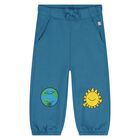 Younger Boys Blue Sun & Earth Joggers, 1, hi-res