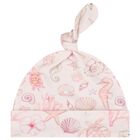 Baby Girls Pink Coral Shells Babygrow Gift Set , 1, hi-res