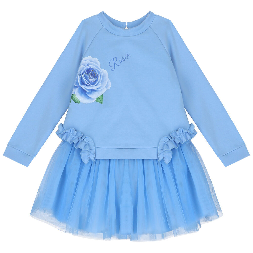BALLOON CHIC - Rose Skirt Set - Blue main image 0
