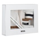 طقم هدايا  للأطفال بالشعار باللون الأبيض, 1, hi-res