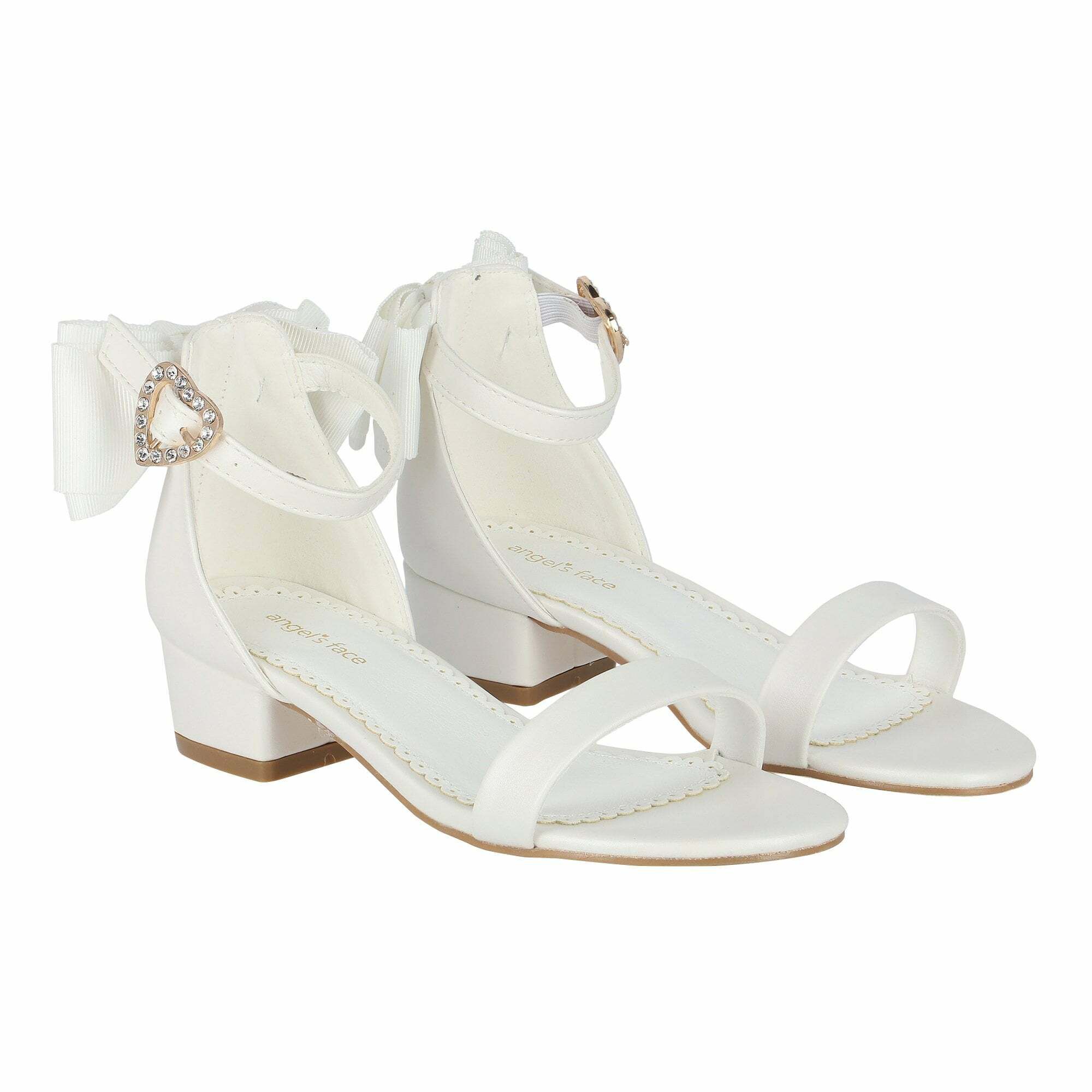 Junior white sandals shop