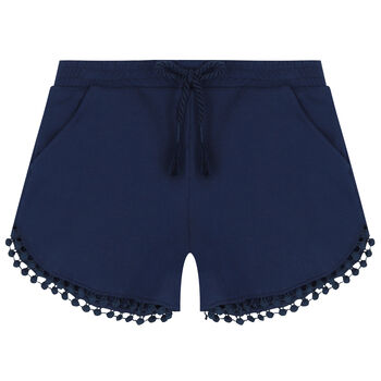 Girls Navy Shorts