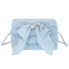 حقيبة يد شيفون باللون الأزرق للبنات, 2, hi-res