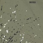 Younger Boys Green Logo T-Shirt, 1, hi-res