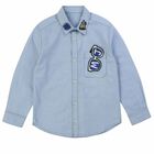Boys Light Blue Logo Shirt, 1, hi-res