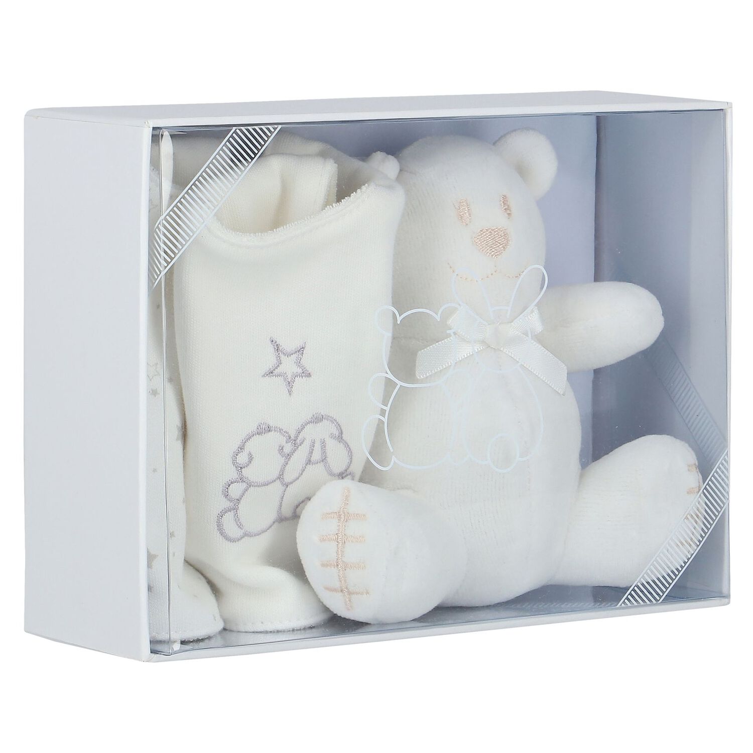 White Bib Gift Set, 3, hi-res image number null