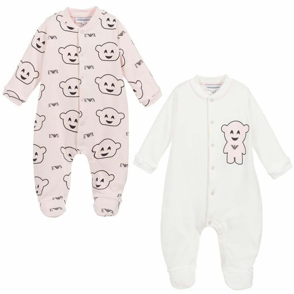 Armani baby girl gift best sale set