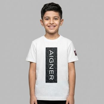 Boys White Logo T-Shirt