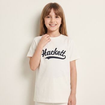Boys White Logo T-Shirt