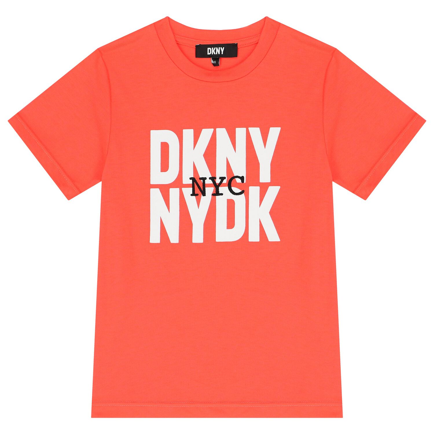 Neon Orange Mini-Me Logo T-Shirt, 2, hi-res