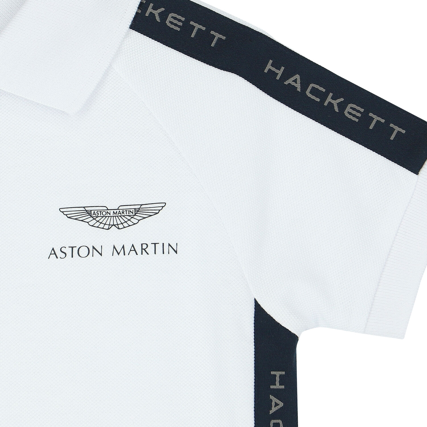 تيشيرت بولو أولاد بالشعار باللون الابيض, 1, hi-res