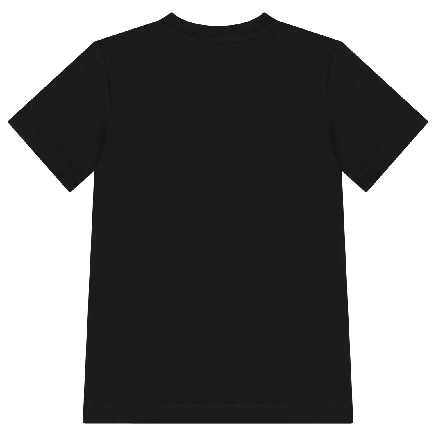 Boys Black Logo T-Shirt, 2, hi-res