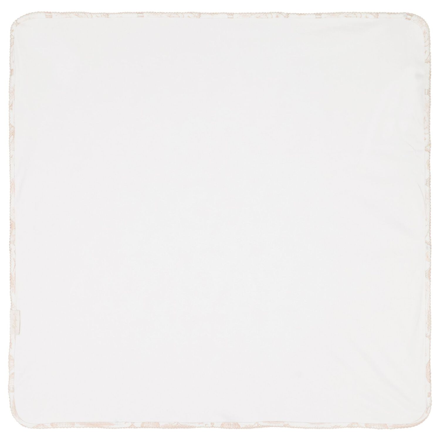 White & Beige Africa Baby Blanket, 2, hi-res
