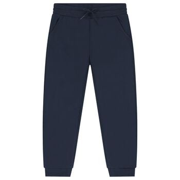 Boys Navy Blue Joggers