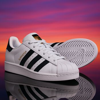 White Superstar Trainers