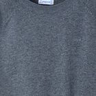 سويت شيرت اولاد بالشعار باللون الازرق , 2, hi-res