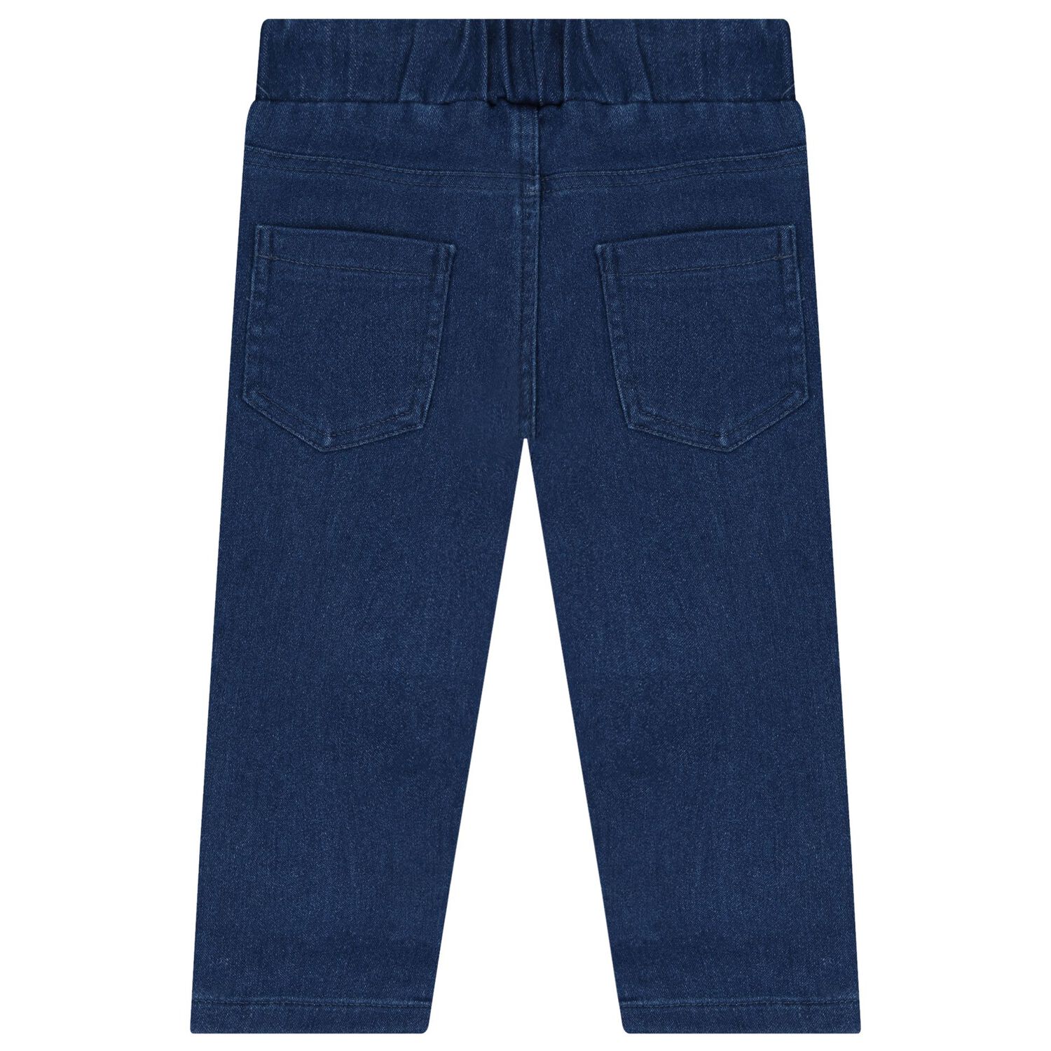 Younger Boys Yellow & Blue Denim Trouser Set, 1, hi-res image number null
