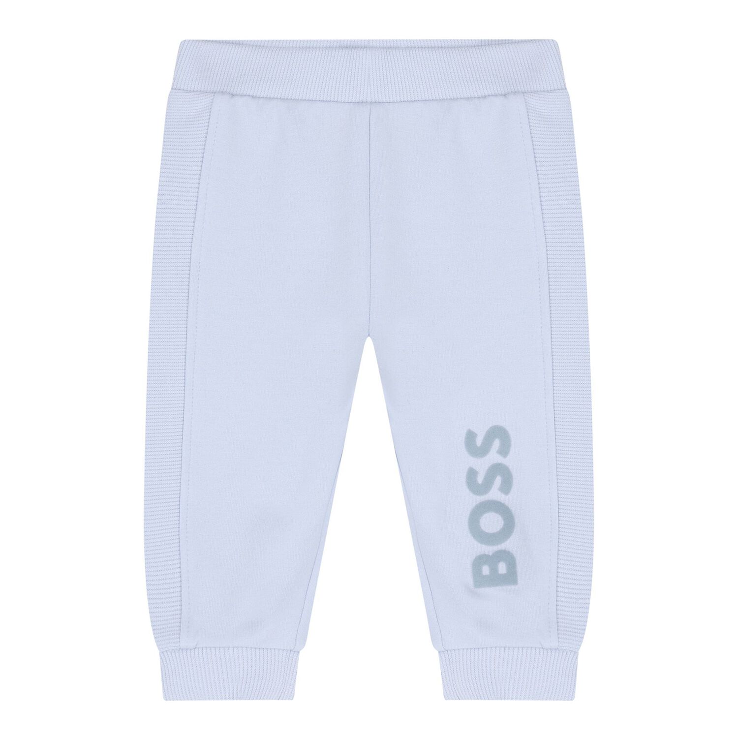 Baby Boys Blue & White Tracksuit Gift Set, 1, hi-res