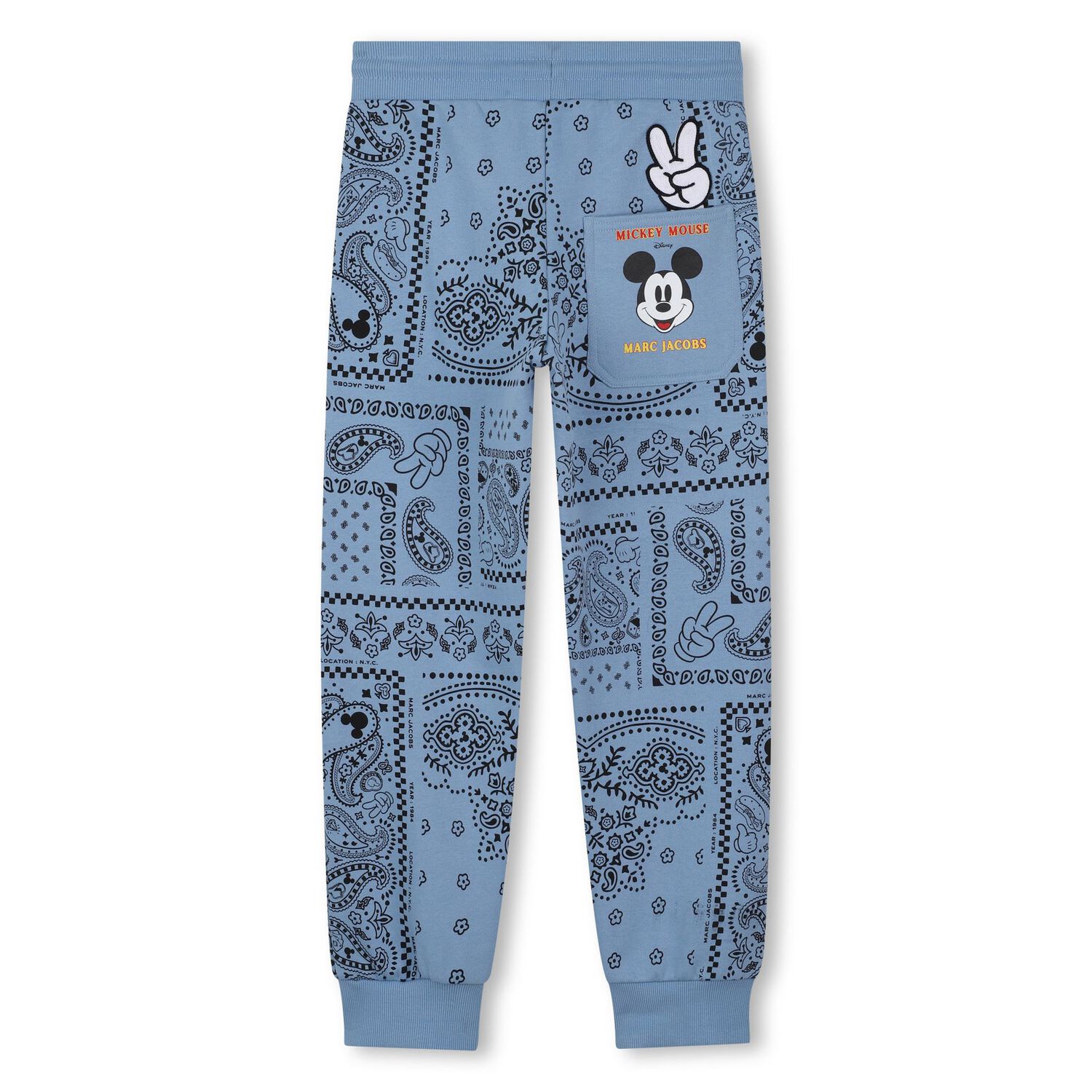 Blue Bandana Mickey Mouse Joggers, 2, hi-res image number null