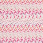 Baby Girls Pink & White Zig Zag Nest, 1, hi-res